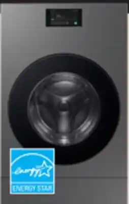 The Home Depot SAMSUNG 5.3 cu. ft. Bespoke Dark Steel Ventless All-in-One Washer/Dryer offer