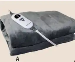 The Home Depot Handy Heater 50 x60 Grey Heated Throw Blanket offer