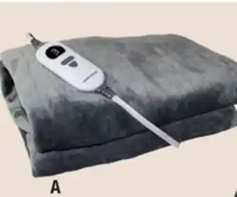 The Home Depot Handy Heater 50 x60 Grey Heated Throw Blanket offer