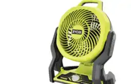 The Home Depot Ryobi ONE + Whisper Series 18V Hybrid Fan offer