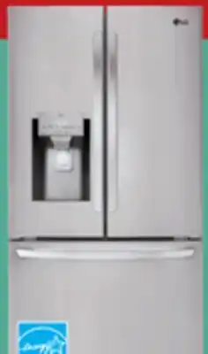 The Home Depot LG 28 cu. ft. Stainless Steel French Door Refrigerator Craft Ice offer