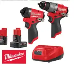 The Home Depot MILWAUKEE M12 Fuel 12V 2-Tool 2.0Ah/4.0Ah Kit offer