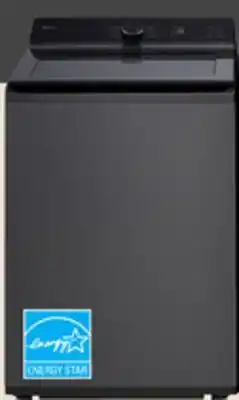 The Home Depot LG 5.0 cu. ft. Platinum Black HE Washer offer