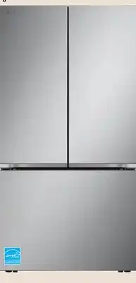 The Home Depot LG 25 cu. ft. Stainless Steel Counter-Depth Max French Door Refrigerator offer