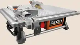 The Home Depot RIDGID 6.5-Amp 7 Table Top Wet Tile Saw offer