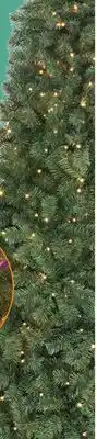 The Home Depot 6.5' LED Pre-Lit Festive Pine Artificial Christmas Tree offer