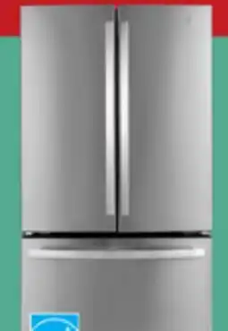 The Home Depot GE 27 cu. ft. Stainless Steel French Door Refrigerator offer