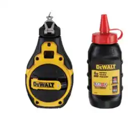 The Home Depot DEWALT 100' Chalk Reel Kit offer