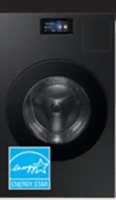 The Home Depot SAMSUNG 5.3 cu. ft. Bespoke Brushed Black Vented All-in-One Washer/Dryer offer
