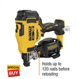 The Home Depot DEWALT Cordless Roofing Nailer offer