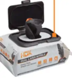 The Home Depot 40-Count Pop-n-Go Dual Layer Disposable Nitrile Gloves offer