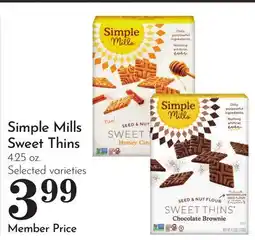 Pavilions Simple Mills Sweet Thins offer