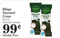 Pavilions Bibigo Seaweed Crisps offer