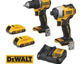 The Home Depot DEWALT Atomic 20V Brushless 2-Tool 2.0Ah Kit offer