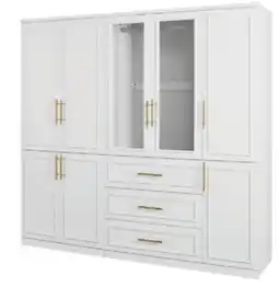The Home Depot FUFU & GAGA 8-Door Armoire offer
