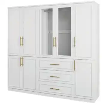 The Home Depot FUFU & GAGA 8-Door Armoire offer