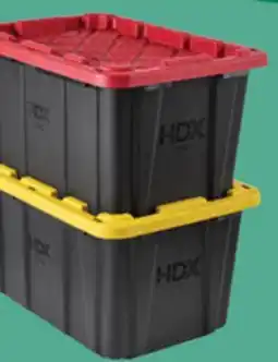 The Home Depot 27-Gallon Tough Tote offer