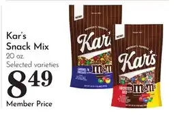 Pavilions Kar's Snack Mix offer