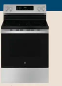 The Home Depot GE APPLIANCES 5.3 cu. ft. Stainless Steel Convection Electric Range offer
