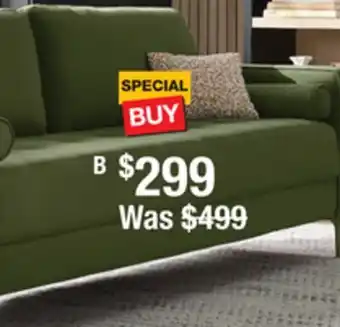 The Home Depot StyleWell Goodwin Velvet Rectangle Sofa offer