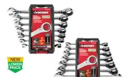 The Home Depot Husky 7 pc. Ratcheting Combination Wrench Set offer