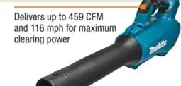 The Home Depot MAKITA LXT 18V Brushless Blower offer