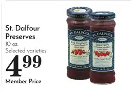 Pavilions St. Dalfour Preserves offer