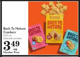 Pavilions Back To Nature Crackers offer