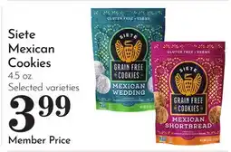 Pavilions Siete Mexican Cookies offer