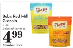 Pavilions Bob's Red Mill Granola offer