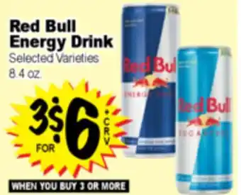 Superior Grocers Red Bull Energy Drink offer