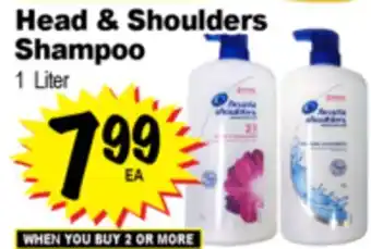Superior Grocers Head & Shoulders Shampoo offer