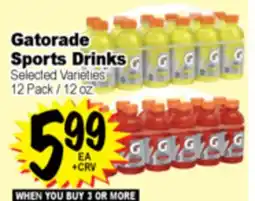Superior Grocers Gatorade Sports Drinks offer
