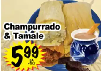Superior Grocers Champurrado & Tamale offer
