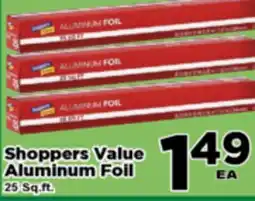 Superior Grocers Shoppers Value Aluminum Foil offer