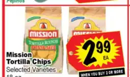 Superior Grocers Mission Tortilla Chips offer