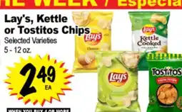 Superior Grocers Lay's, Kettle or Tostitos Chips offer