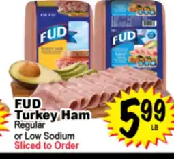 Superior Grocers FUD Turkey Ham offer