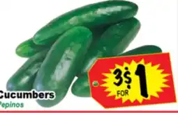 Superior Grocers Cucumbers offer