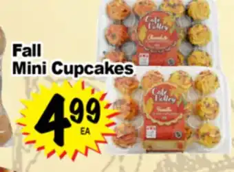 Superior Grocers Fall Mini Cupcakes offer
