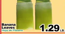 Superior Grocers Banana Leaves offer