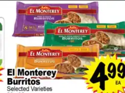 Superior Grocers El Monterey Burritos offer