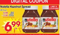 Superior Grocers Nutella Hazelnut Spread offer
