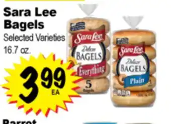 Superior Grocers Sara Lee Bagels offer