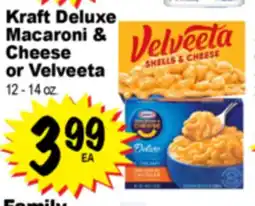 Superior Grocers Kraft Deluxe Macaroni & Cheese or Velveeta offer