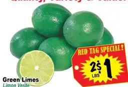 Superior Grocers Green Limes offer