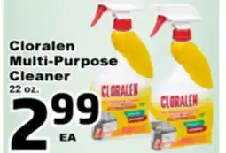 Superior Grocers Cloralen Multi-Purpose Cleaner offer