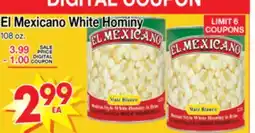 Superior Grocers El Mexicano White Hominy offer