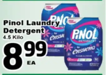 Superior Grocers Pinol Laundry Detergent offer