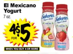 Superior Grocers El Mexicano Yogurt offer